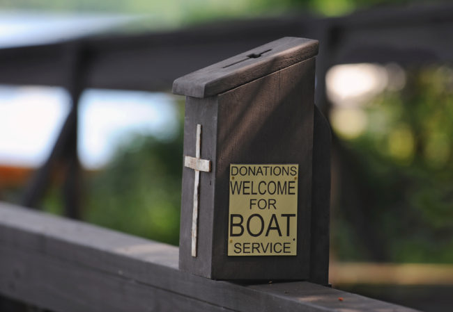 Donations help support the