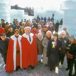Small Town; Saranac Lake winter fest king and queen