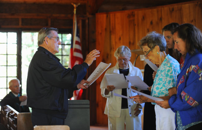 Island Chapel Interdenominational Services, 2014.