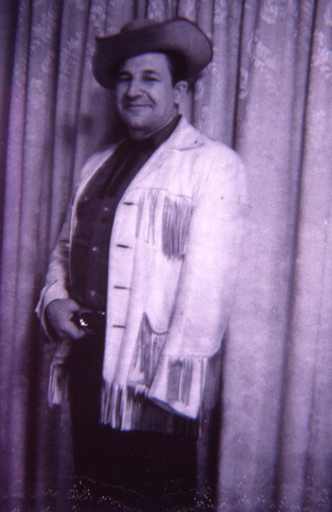 Country music pioneer Clarence Richards. 