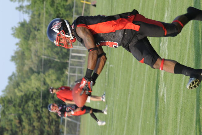 The players on the Watertown Red adn Black practice within the week with games on Saturday, 2012.