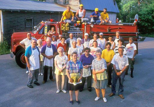 The Brier Hill Volunteer Fire Department Bullhead Feed