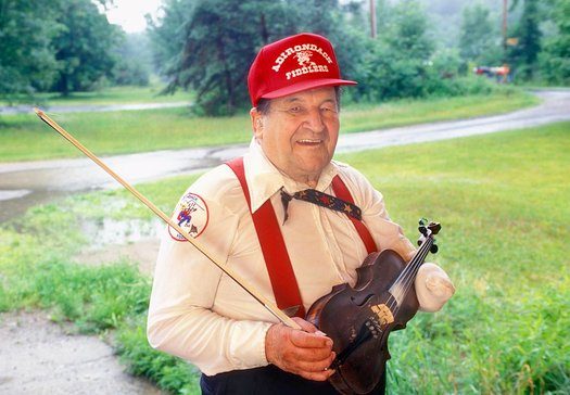 Country music pioneer Clarence Richards, 1996.