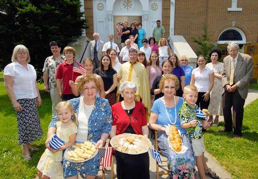 St. Vasilios Greek Orthodox Church Traditional Pastry Makers, Watertown, NY.
