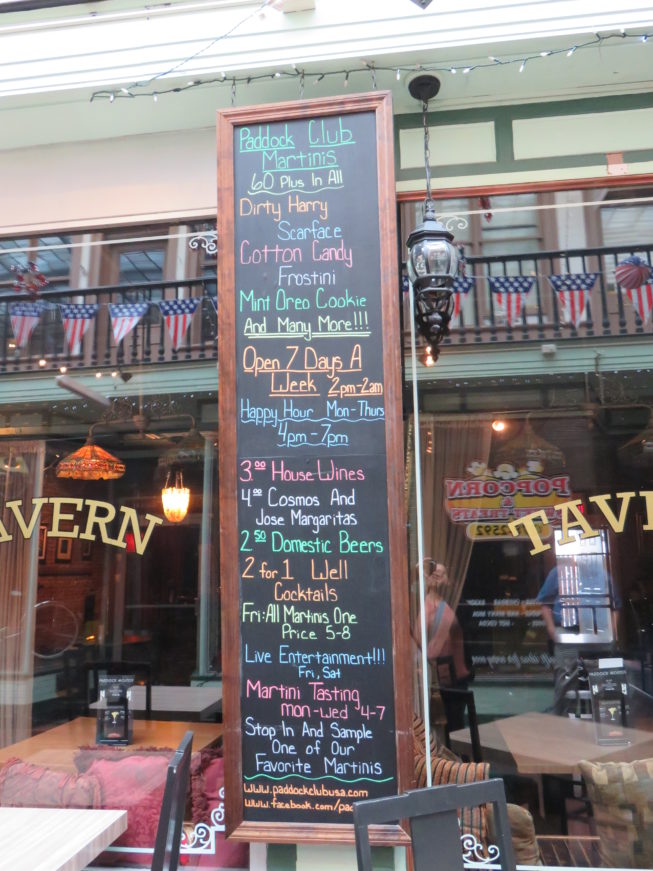 Features at the Paddock Club on August 24, 2017. Photo by Camilla Ammirati, 2017.